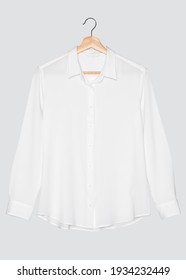 Casual White Blouse Women's Fashion