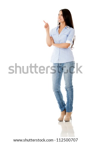 Similar – Image, Stock Photo Pretty woman standing by the pool in the spa