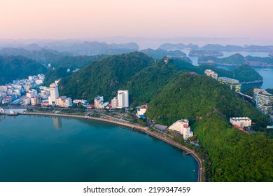 Cat Ba Town Is Located In The Southeast Of Cat Ba Island, Overlooking Lan Ha Bay.