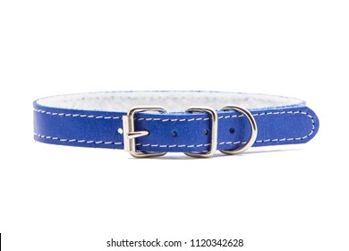 Cat and dog collar isolated on white - Shutterstock ID 1120342628