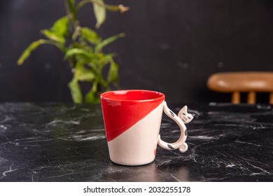 Cat Figured Design Coffee Cup