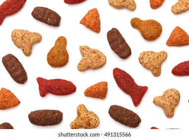 Cat food isolated on a white background - Shutterstock ID 491315566