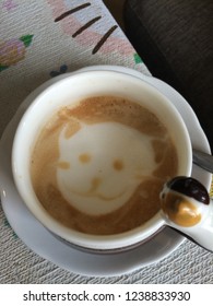 Cat Latte Art