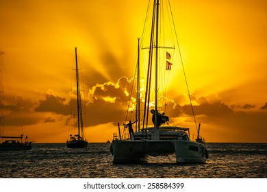 Catamaran Sunset