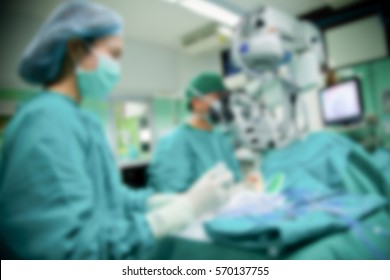 Cataract Surgery Blurred