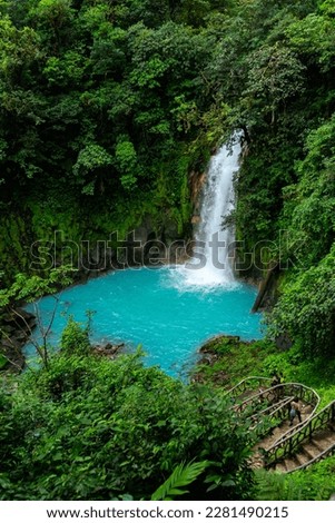 Catarata Río Celeste Costa Rica River