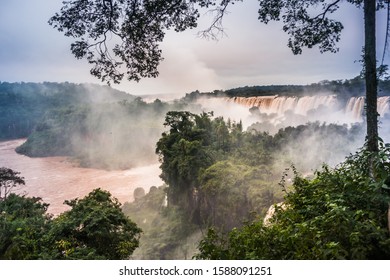 Cataratas Del Iguazú National Park At Misiones, Argentina.