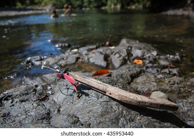 Catching Fish Primitive Tools Of Borneo