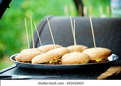 Catering burgers 