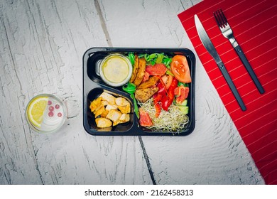 Catering Diet, Healthy Food In A Box