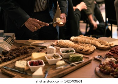 Catering Grazing Table At Event