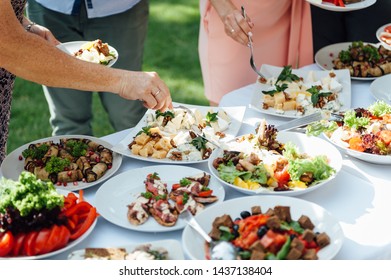 7,014 Buffet catering food outdoor Images, Stock Photos & Vectors ...