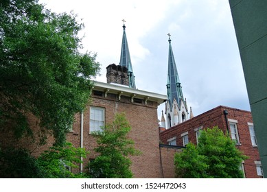 Cathedral, Architecture, Southern USA - Savannah, Georgia