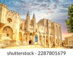 Cathedral of Avignon in France 