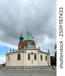 Cathedral Basilica of the Assumption of the Blessed Virgin Mary and St. Adalbert in Gniezno, Poland.