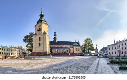 Cathedral Basilica of the Assumption of the Blessed Virgin Mary in Kielce, Poland, Europe