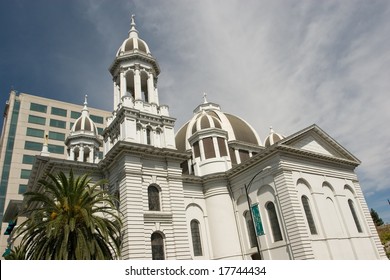 Cathedral Basilica of St. Joseph is a large Roman Catholic church located in Downtown San Jose. The minor basilica is the cathedral for the Roman Catholic Diocese of San Jose in California.