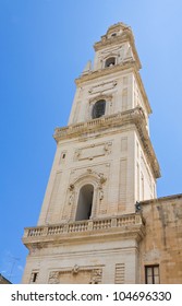 Cathedral Belltower. Lecce. Puglia. Italy. - Shutterstock ID 104696330
