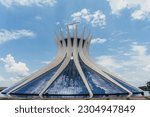 Cathedral of Brasilia Brazil, the most beautiful building