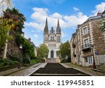 cathedral church of  Saint Maurice,  Angers, France
