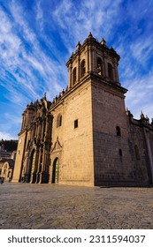 The Cathedral of Cusco, main square of Cusco - Shutterstock ID 2311594037