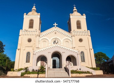 Cathedral In Encarnacion, Paraguay.