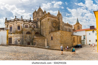 Cathedral Of Evora In Portugal