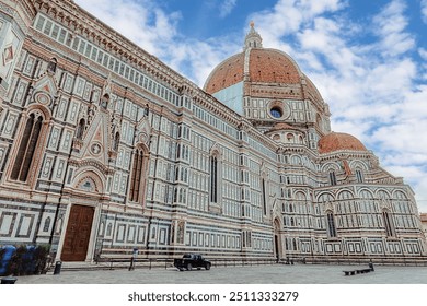 The Cathedral of Florence, the capital of Tuscany, is the most famous of the architectural structures of Florence Cathedral, Cattedrale di Santa Maria del Fiore - Powered by Shutterstock