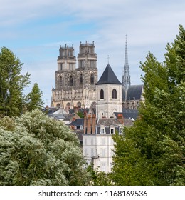 Cathedral Of Orléans In France.