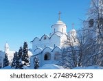 The Cathedral of the Intercession inside the Intercession Convent in Suzdal.