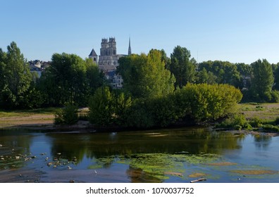 Orléans Cathedral And Loire River