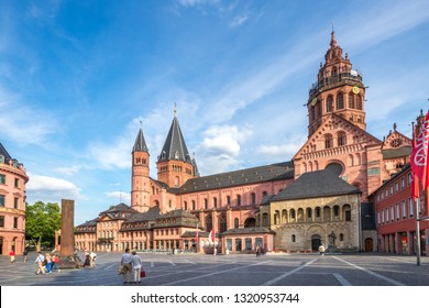 Cathedral Of Mainz, Germany 