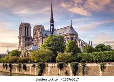 Cathedral Notre Dame in Paris 