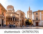 Cathedral, old city, Valencia, Spain 