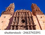 The Cathedral of Our Lady of the Assumption of Zacatecas. UNESCO world heritage in Mexico