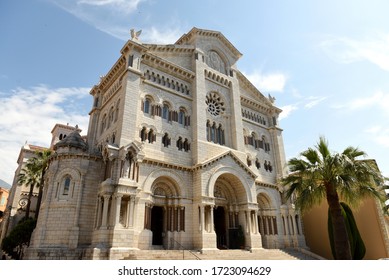 Cathedral Of Our Lady Immaculate Or Monaco Cathedral