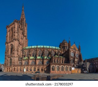 Cathedral Of Our Lady Of Strasbourg In France
