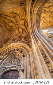 The Cathedral Of Oviedo, Spain, Was Founded By King Fruela I Of Asturias In 781 AD And Is Located In The Alfonso II Square.