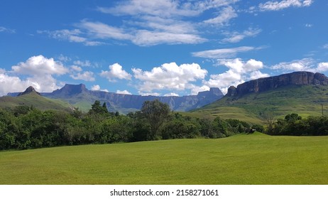  Cathedral Peak View From Royal Natal National Park