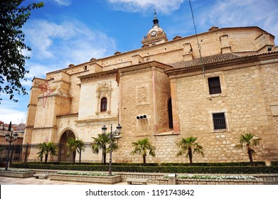 Cathedral Of Saint Mary Of The Meadow (Santa María Del Prado) In Ciudad Real, Castilla La Mancha, Spain