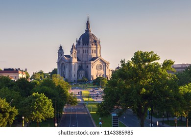 Cathedral Of Saint Paul. St. Paul, Minnesota, USA.