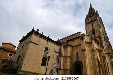 Cathedral San Salvador Of Oviedo In Spain