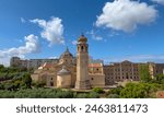 Cathedral of Santa Maria Assunta in the center of Oristano city