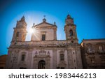 Cathedral of Santa Maria La Nova in Caltanissetta, Sicily, Italy, Europe