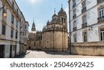 Cathedral of Santa Maria in the monumental city of Roman origin of Lugo, Galicia.