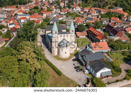 Cathedral of St. Cyriakus, Gernrode, Harz, Saxony-Anhalt, Germany, Europe