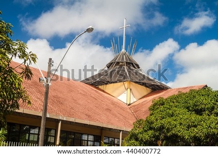 Cathedral of St Joseph in Macapa, Brazil