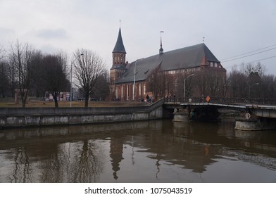 Königsberg Cathedral, View From The River, Kaliningrad, Russia