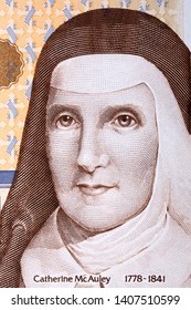 Catherine Mcauley Portrait Irish Money Stock Photo 1407510599 ...