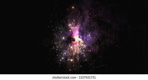 Catherine Wheel - Firework Exploding Galaxy 